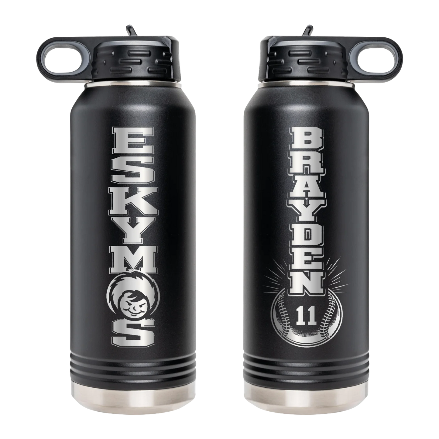 Escanaba Eskymos Insulated Water Bottle | 40oz Polar Camel