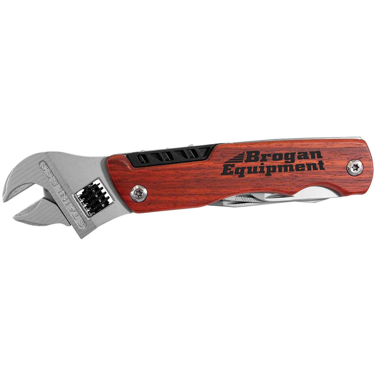 Wrench Multi-Tool with Wood Handle and Bag