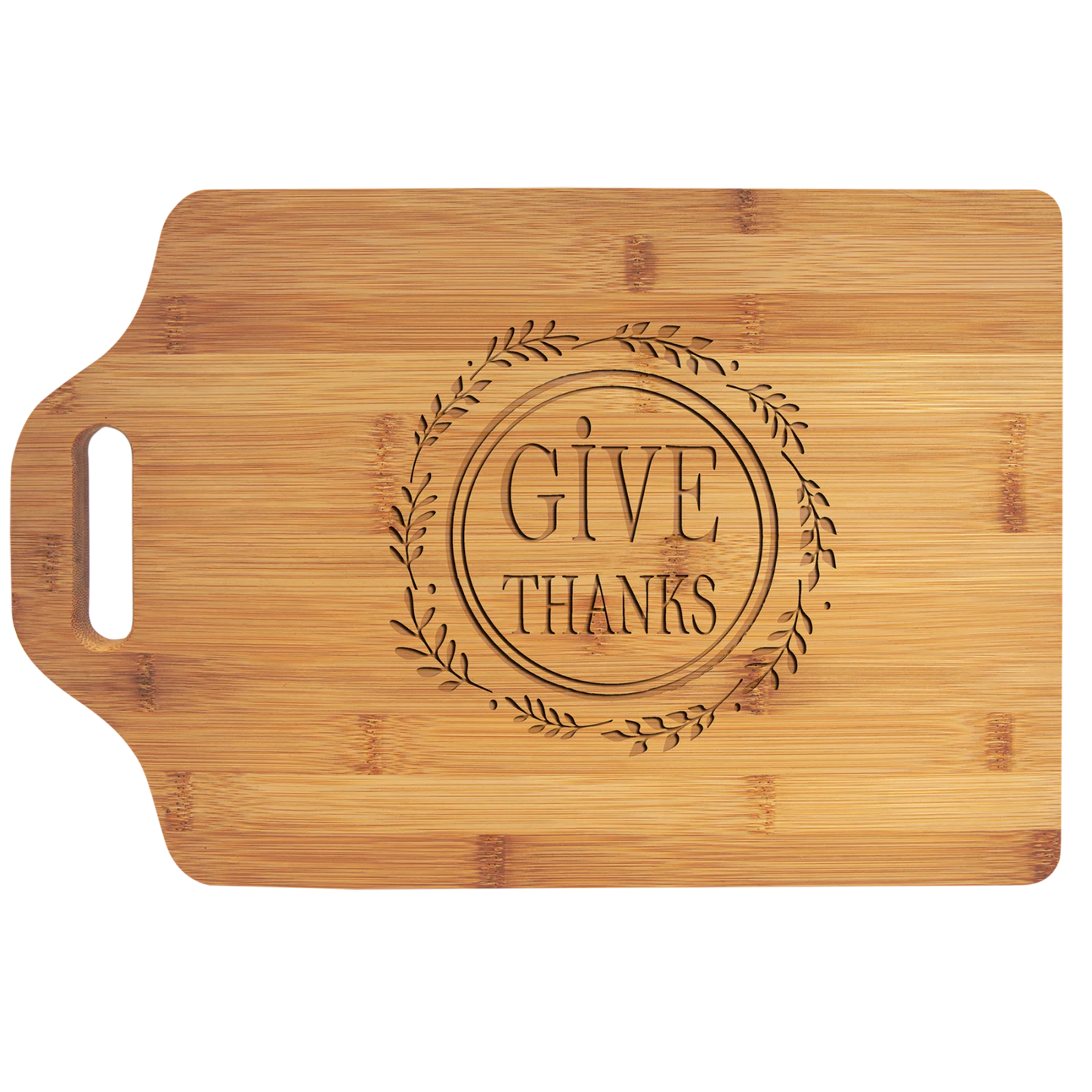 Bamboo Cutting Board with Handle