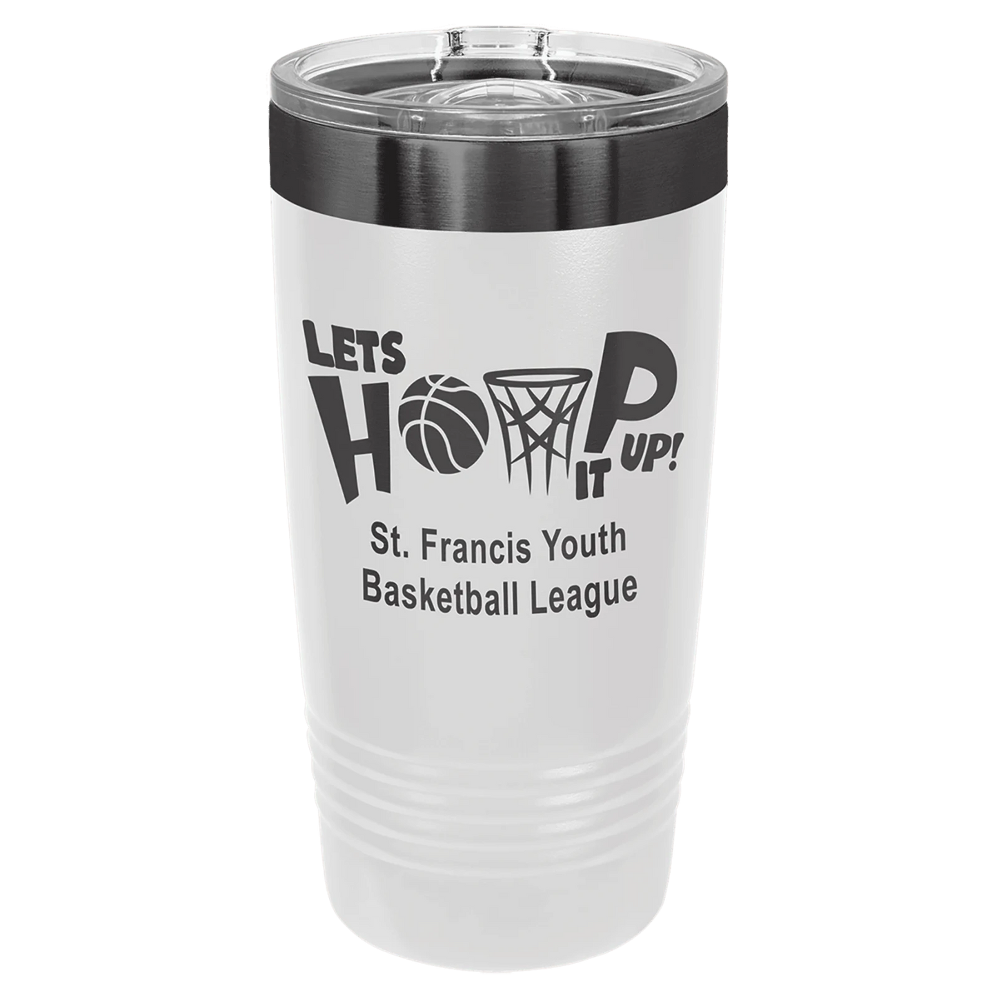 20 oz. Ghost Black Ion-Plated Ringneck Tumbler (Polar Camel)
