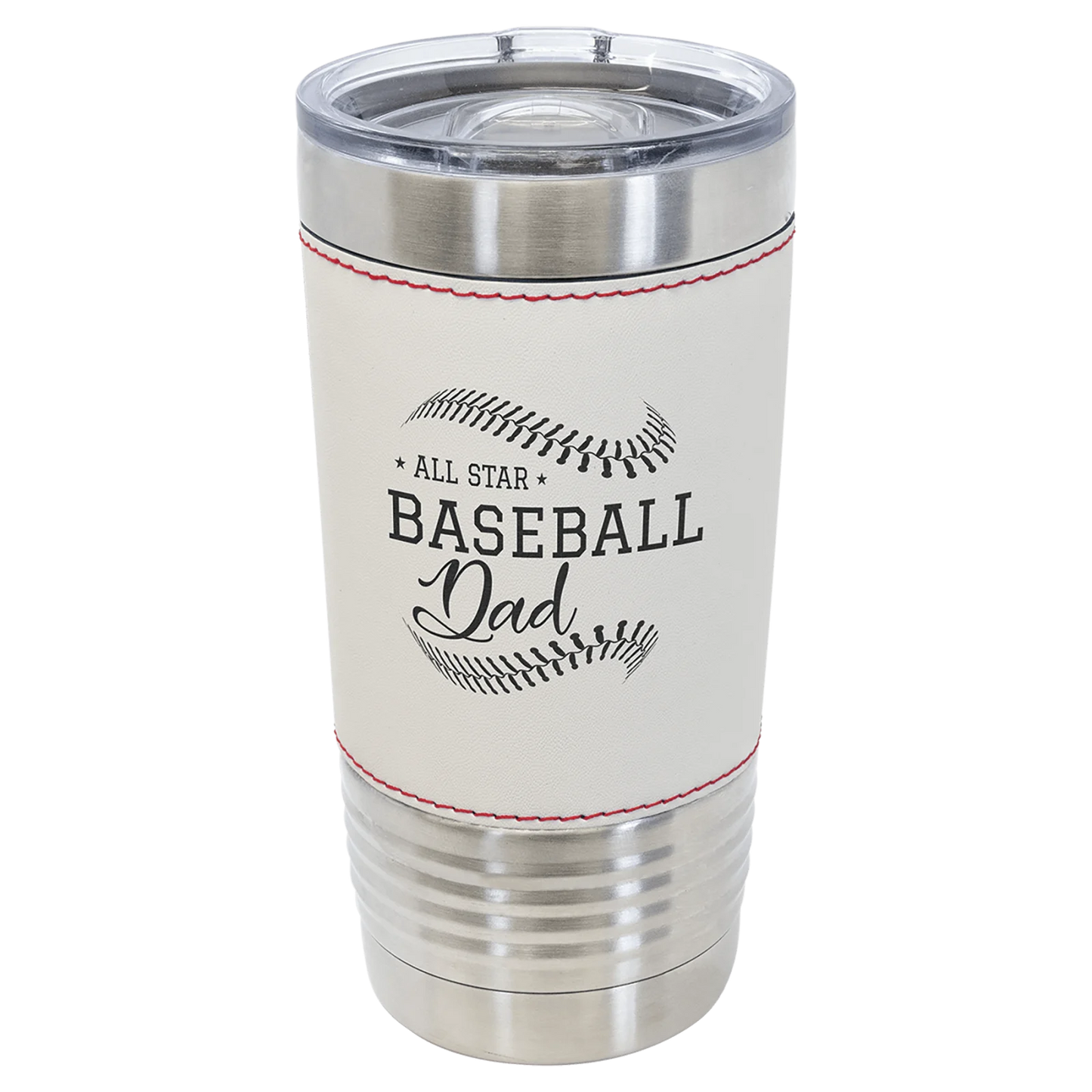 20 oz. Baseball Tumbler with Slider Lid (Polar Camel)