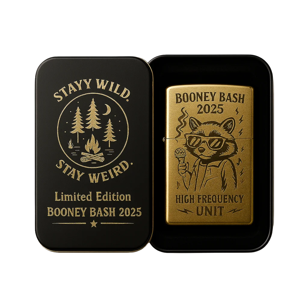 Raccoon Lighter Collector Tin | Booney Bash 2025