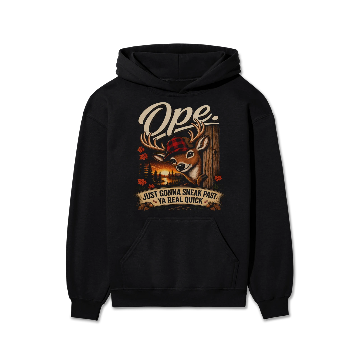 Ope Sneak Past Ya | Youth Hoodie