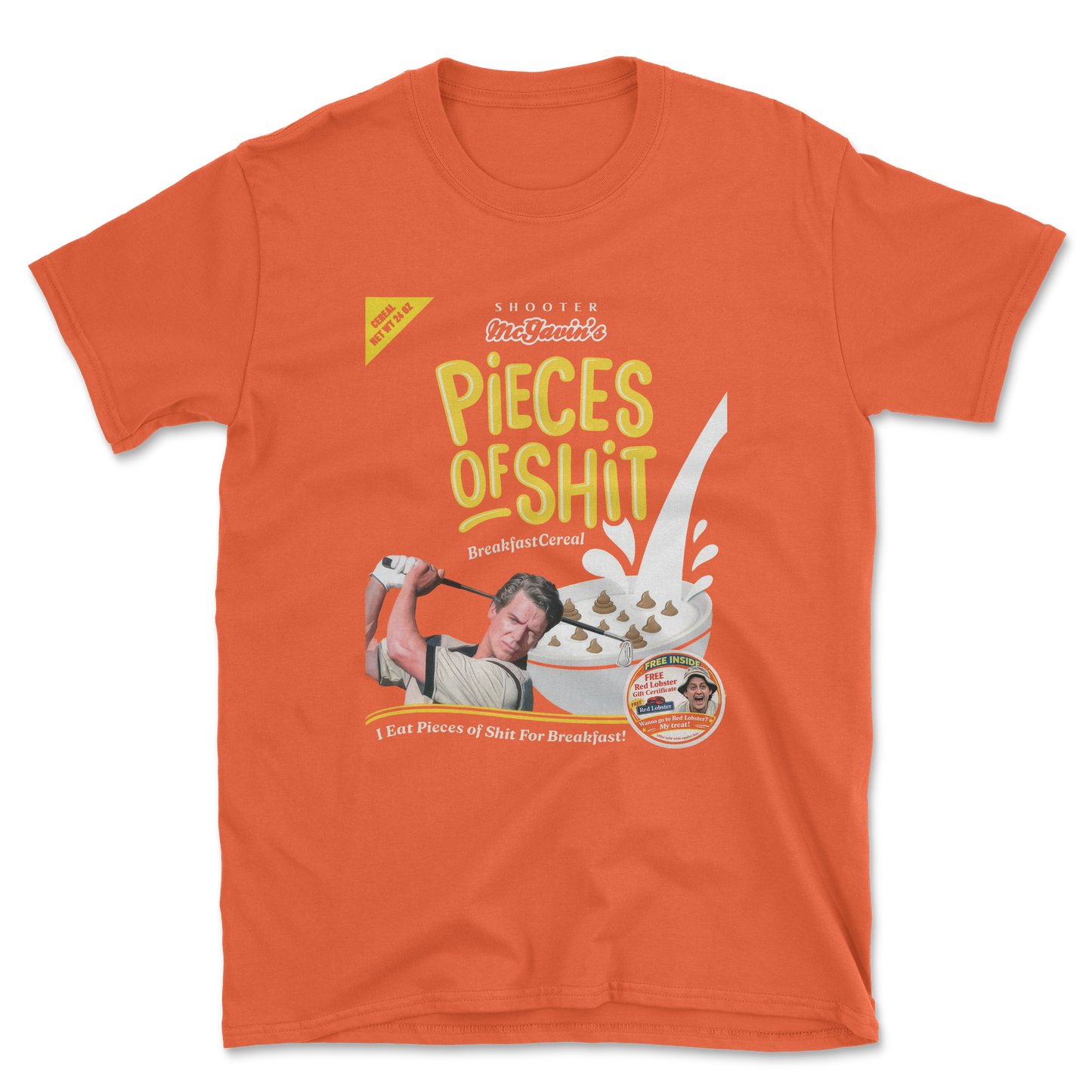 Shooter McGavin's "Breakfast of Champions" | Adult Tee