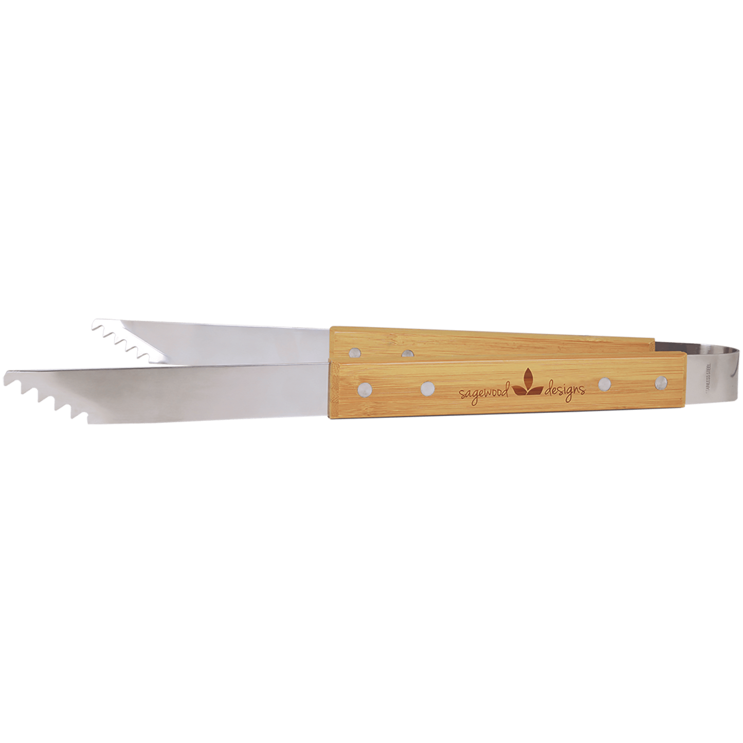 Bamboo Barbeque Tongs