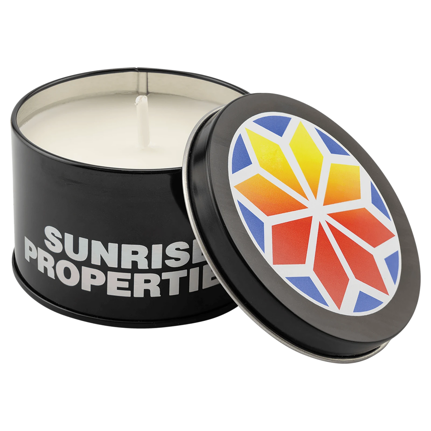 5.3 oz. Candle in a Black Metal Tin