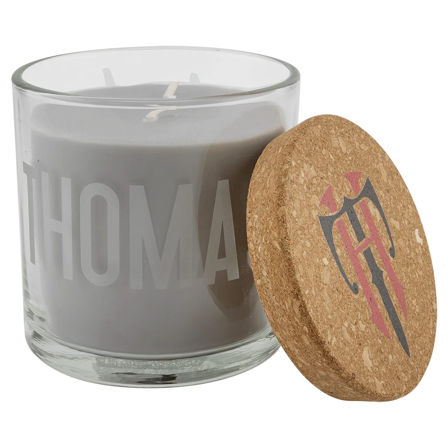 14 oz. Candle in a Glass Holder with Cork Lid