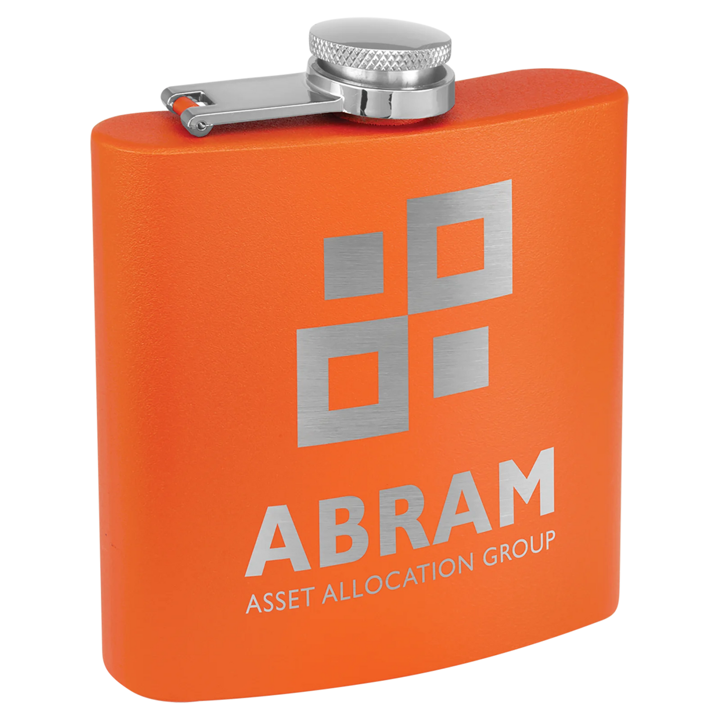 6 oz. Powder Coated Stainless Steel Flask