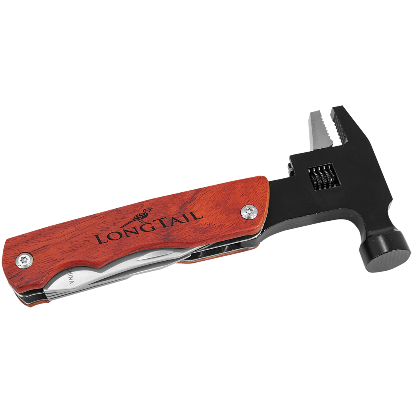 Hammer Multi-Tool with Wood Handle and Pouch