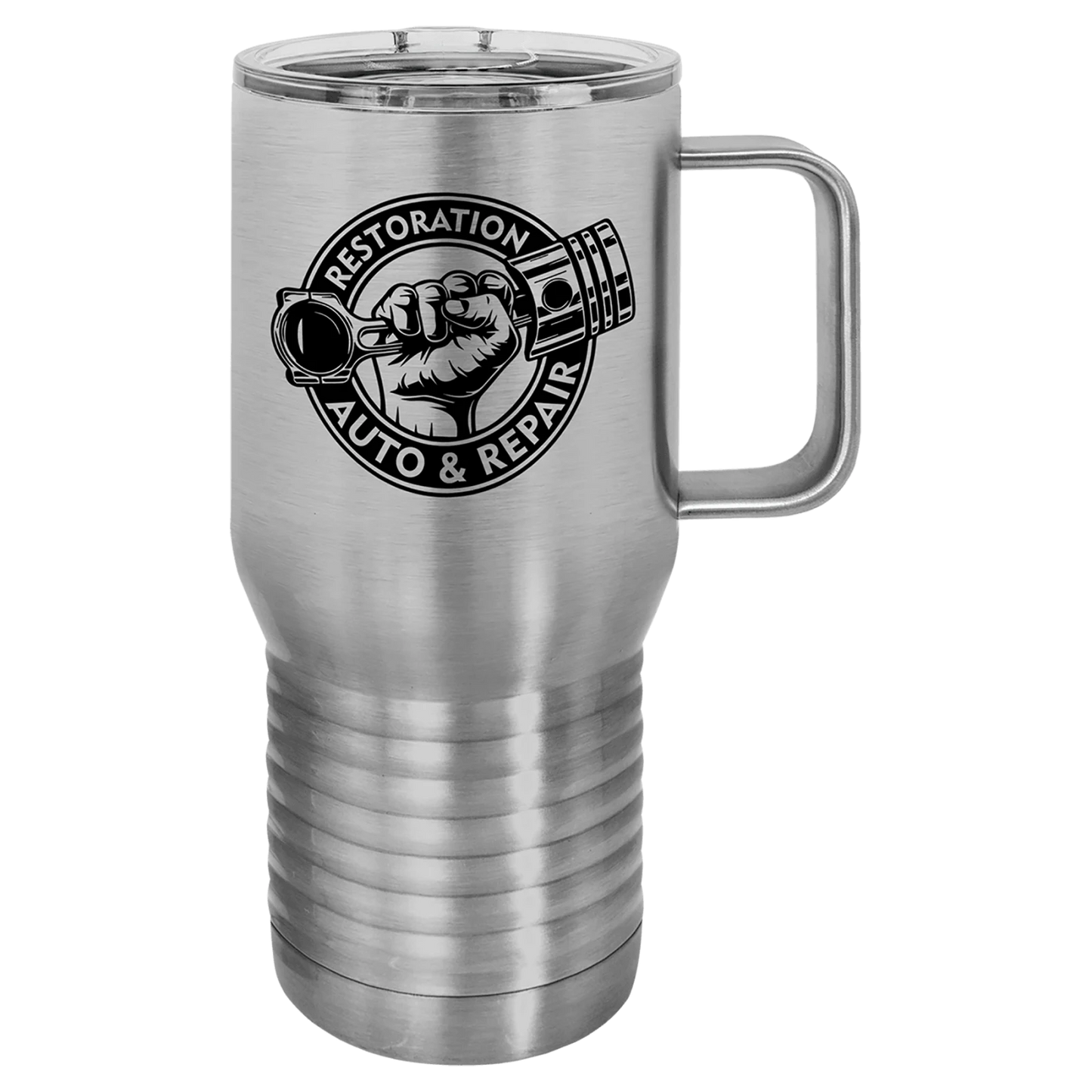 20 oz. Travel Mug with Slider Lid (Polar Camel)