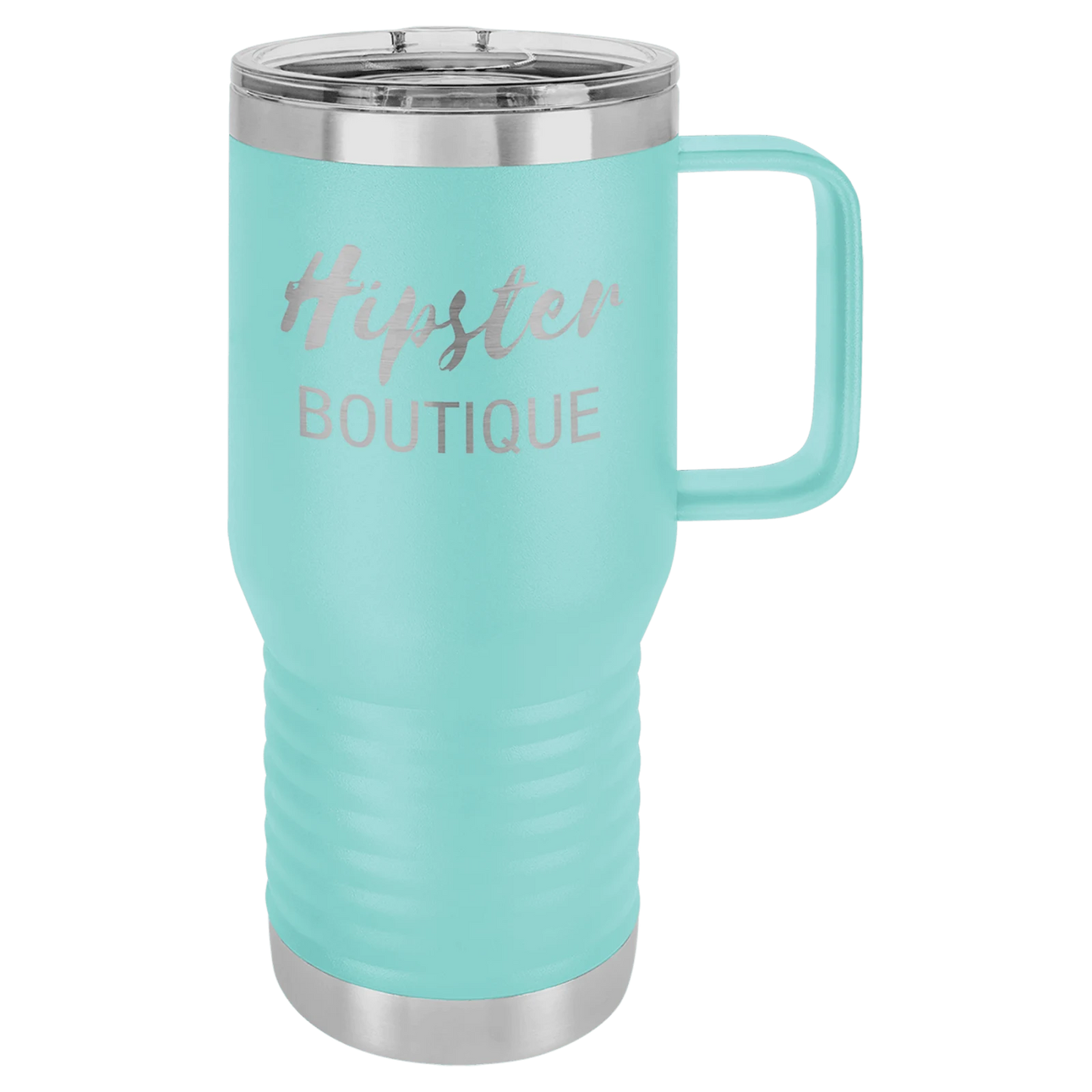 20 oz. Travel Mug with Slider Lid (Polar Camel)