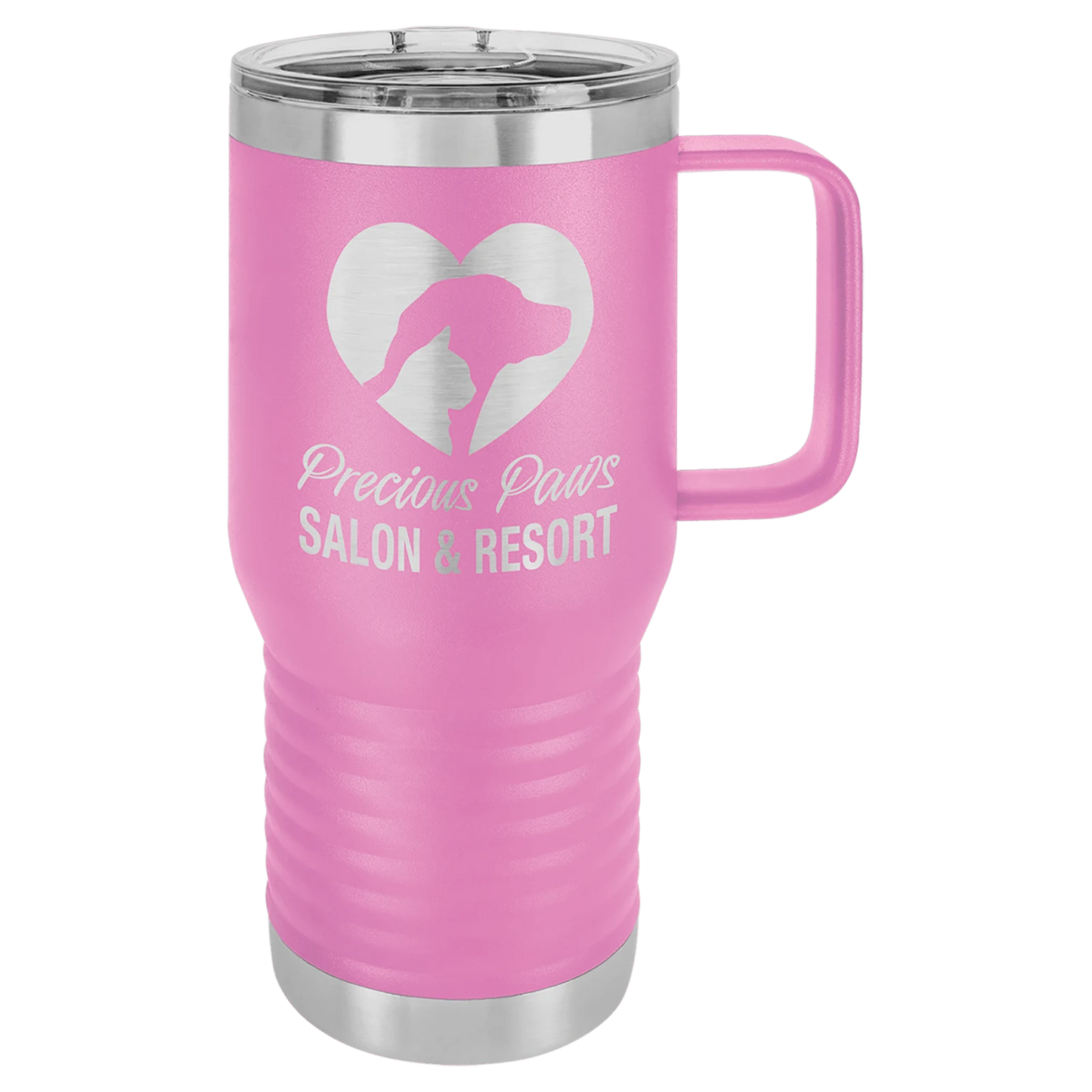 20 oz. Travel Mug with Slider Lid (Polar Camel)