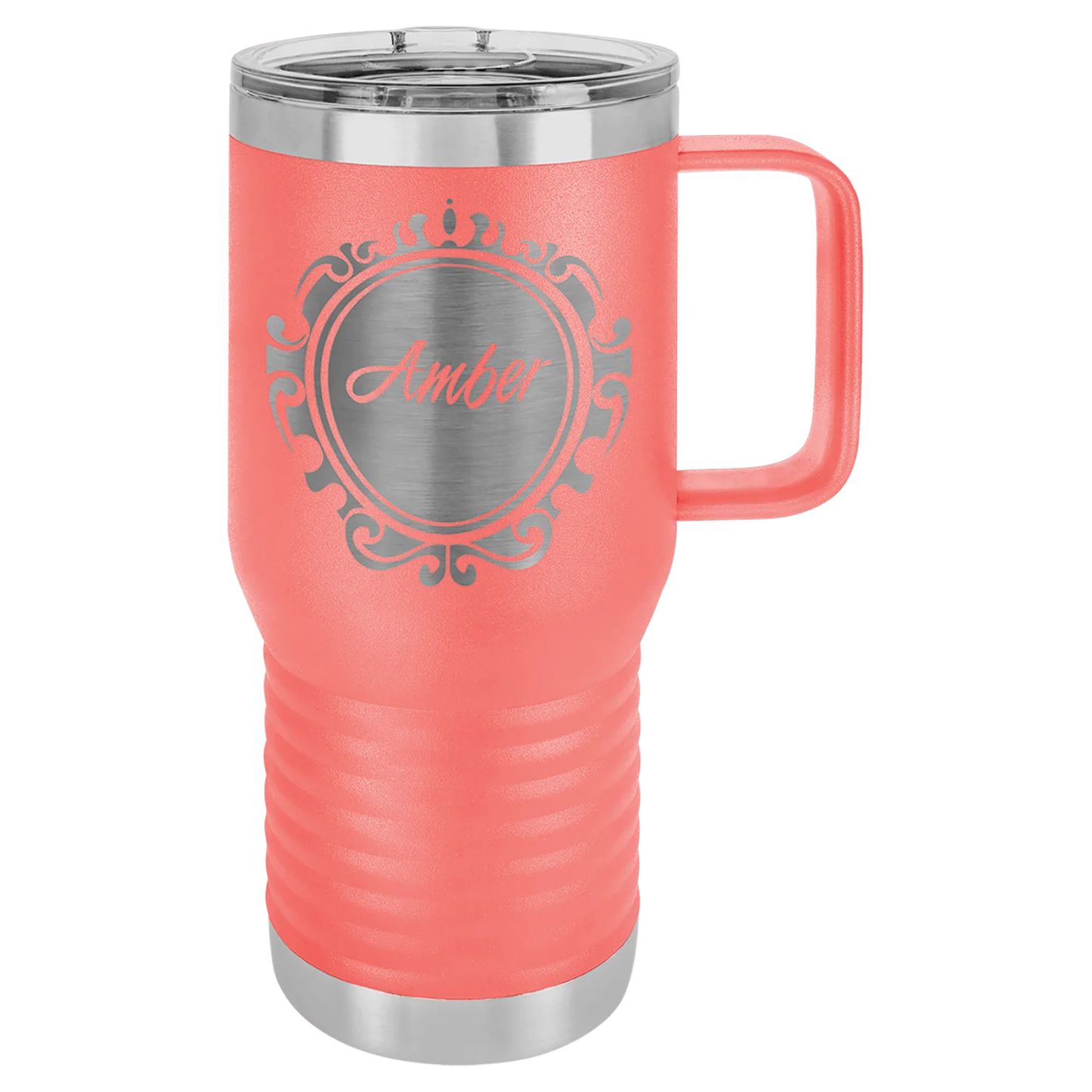 20 oz. Travel Mug with Slider Lid (Polar Camel)