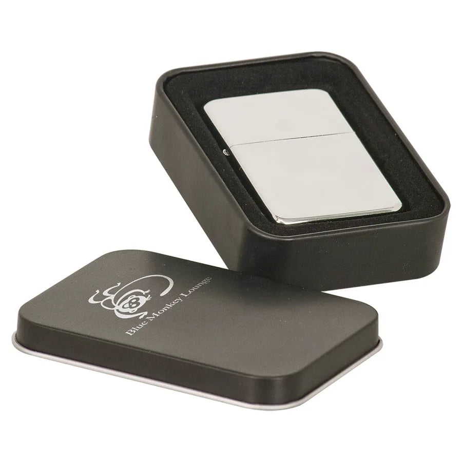 Lighter in Black Tin