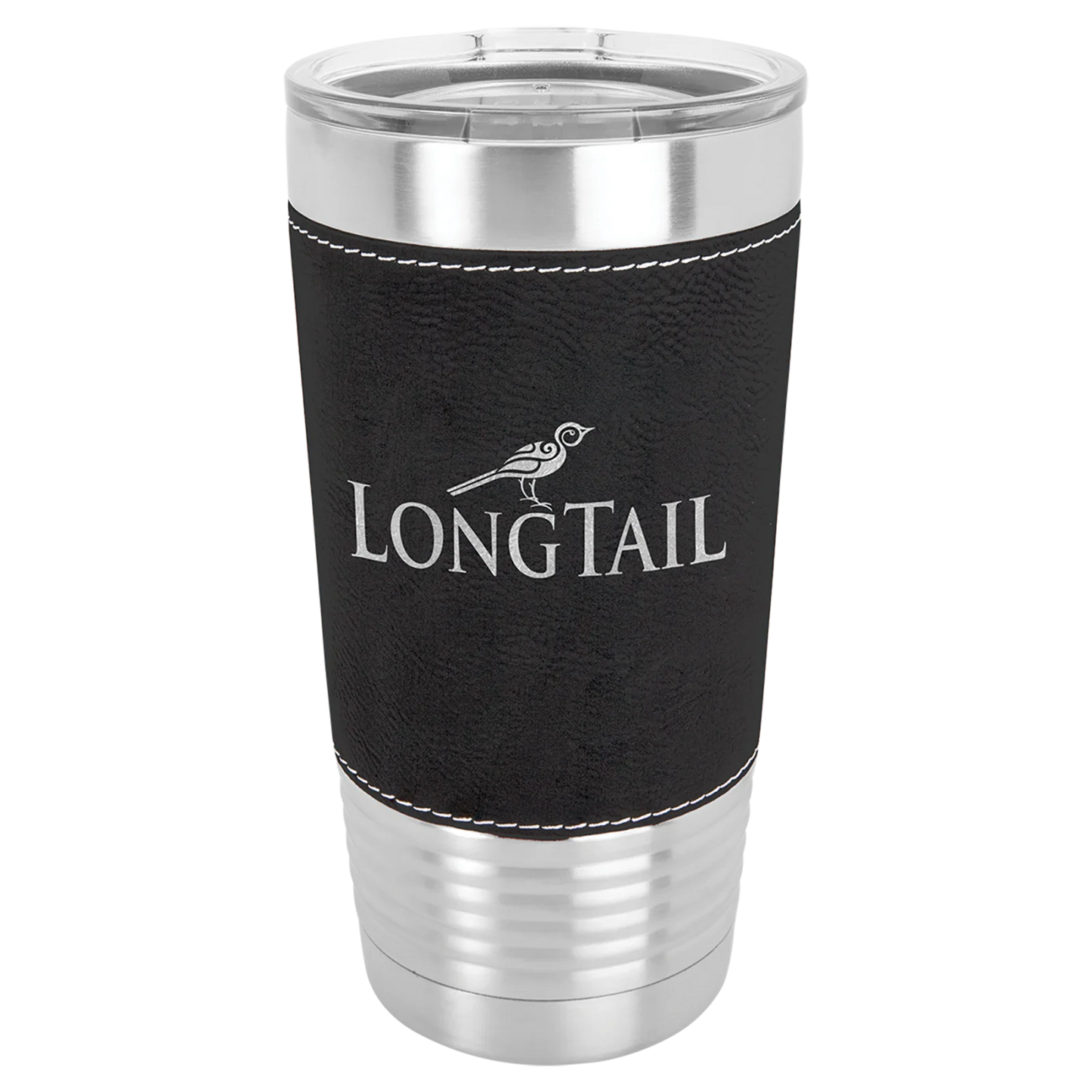 20 oz. Leatherette Grip Tumbler with Standard Lid (Polar Camel)