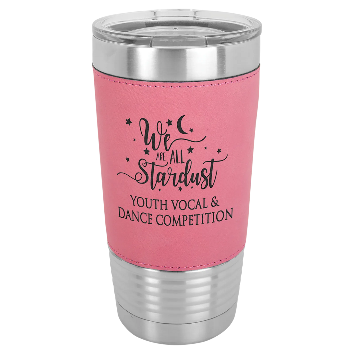 20 oz. Leatherette Grip Tumbler with Standard Lid (Polar Camel)