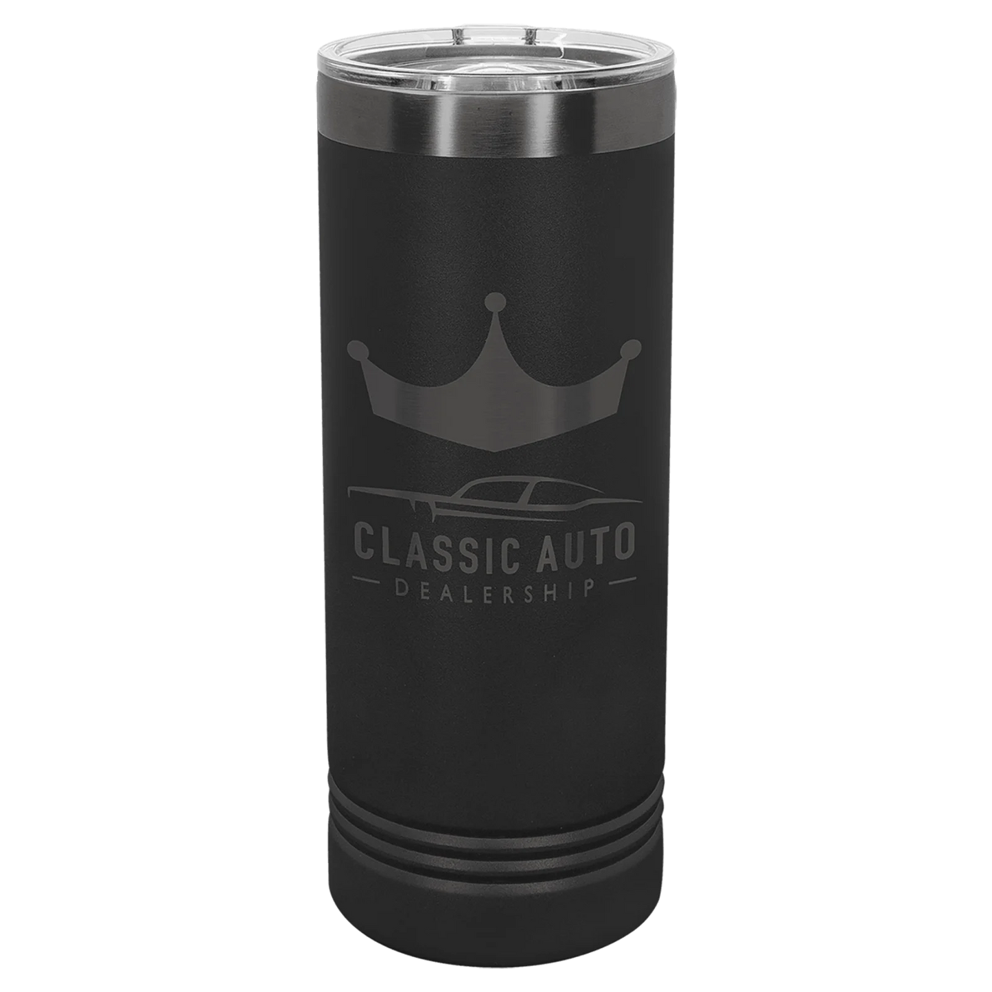 22 oz. Ghost Black Ion-Plated Skinny Tumbler (Polar Camel)