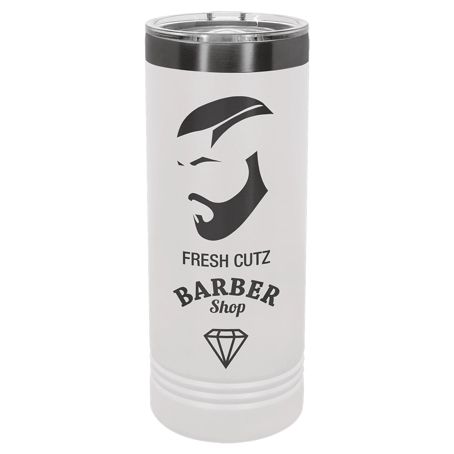22 oz. Ghost Black Ion-Plated Skinny Tumbler (Polar Camel)