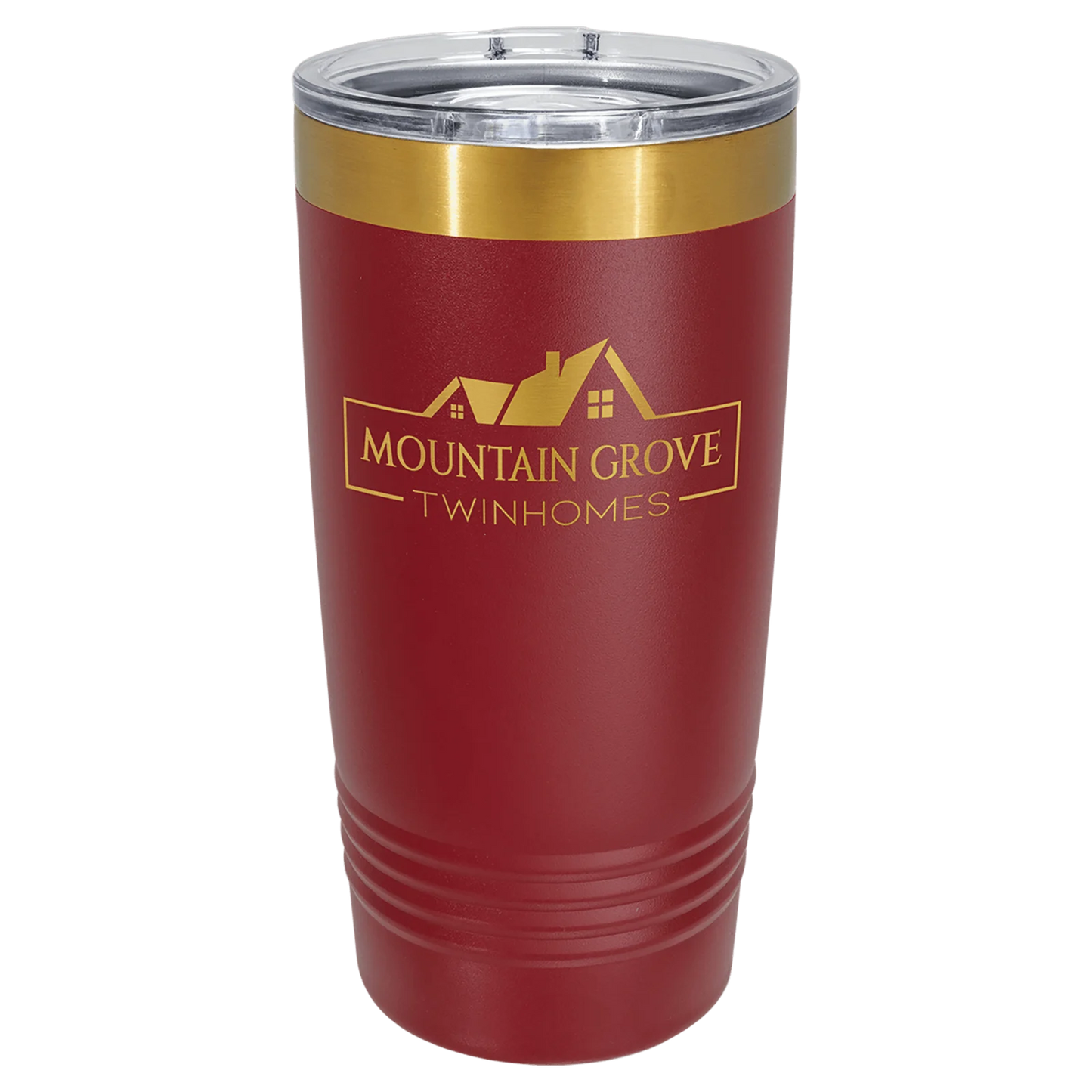 Ringneck Tumbler with Slider Lid (20 oz., Bright Gold Ion-Plated, Polar Camel)