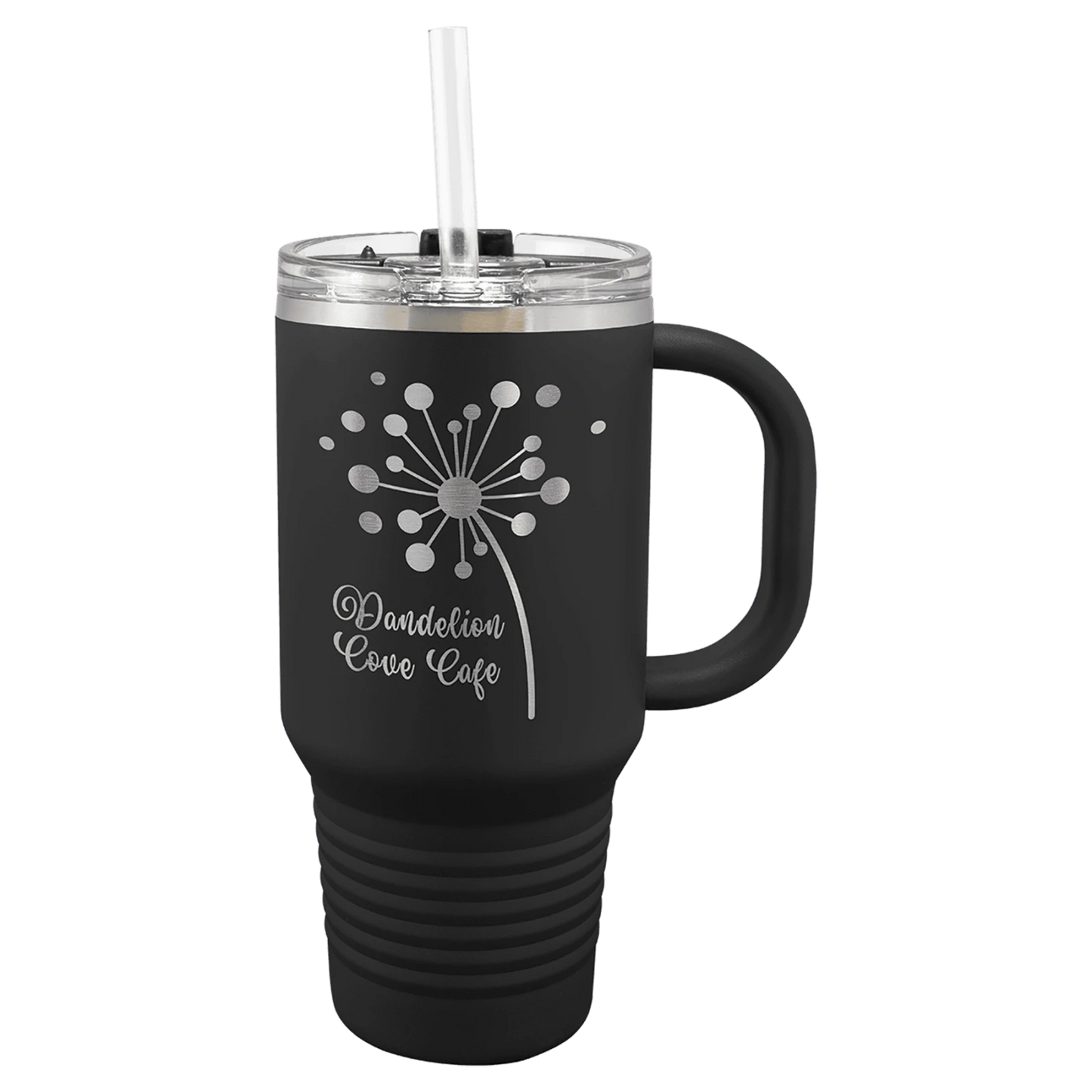 32 oz. Travel Mug with Snap Lid and Straw (Polar Camel)
