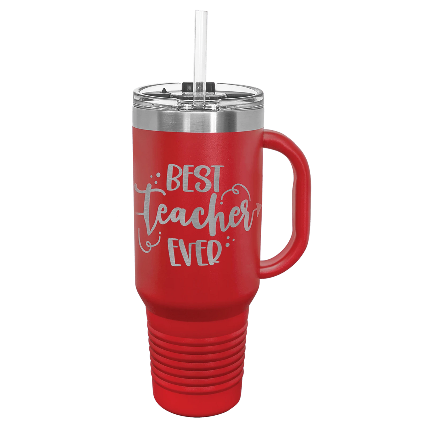 40 oz. Travel Mug with Handle and Straw (Polar Camel)