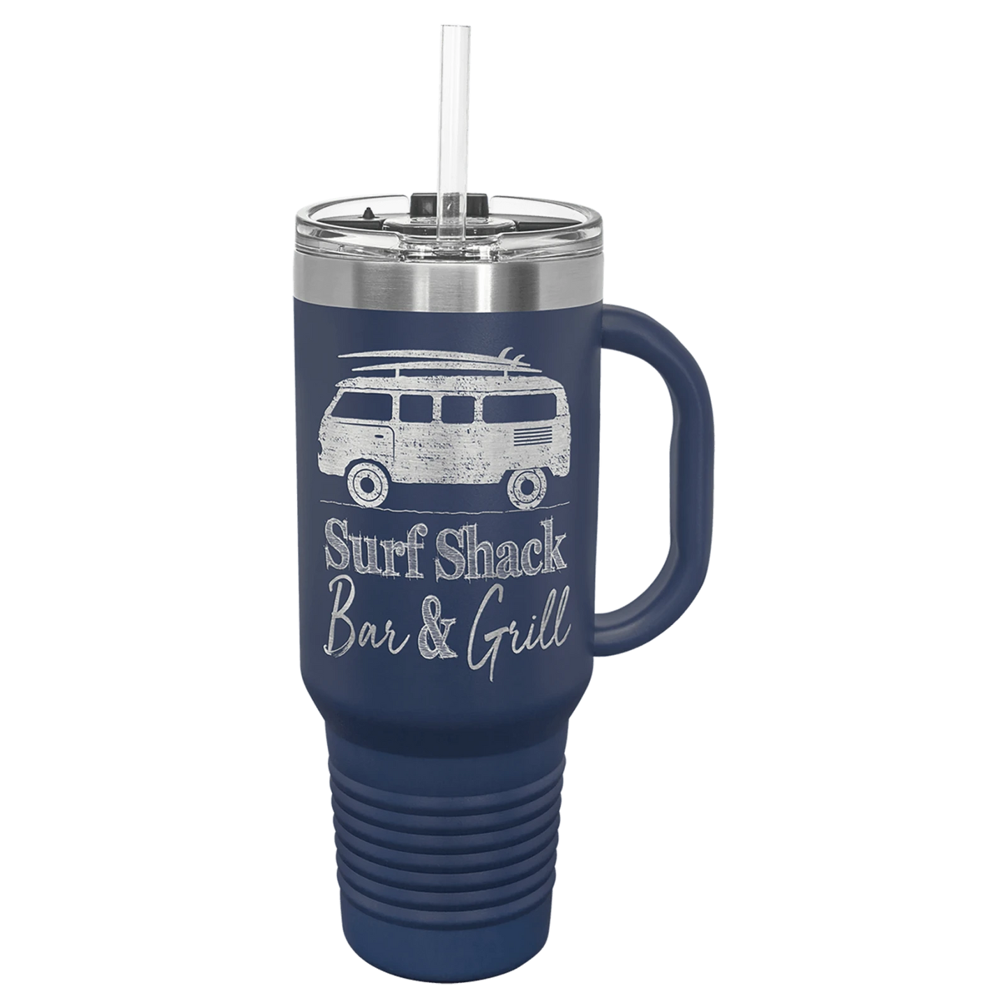 40 oz. Travel Mug with Handle and Straw (Polar Camel)