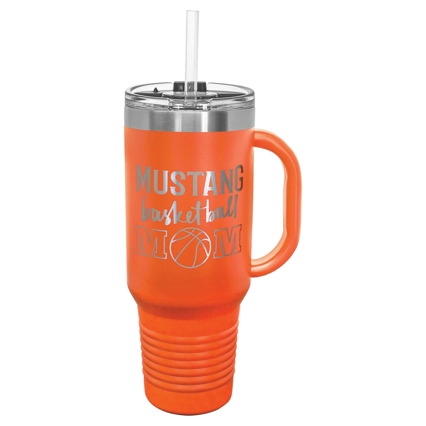 40 oz. Travel Mug with Handle and Straw (Polar Camel)