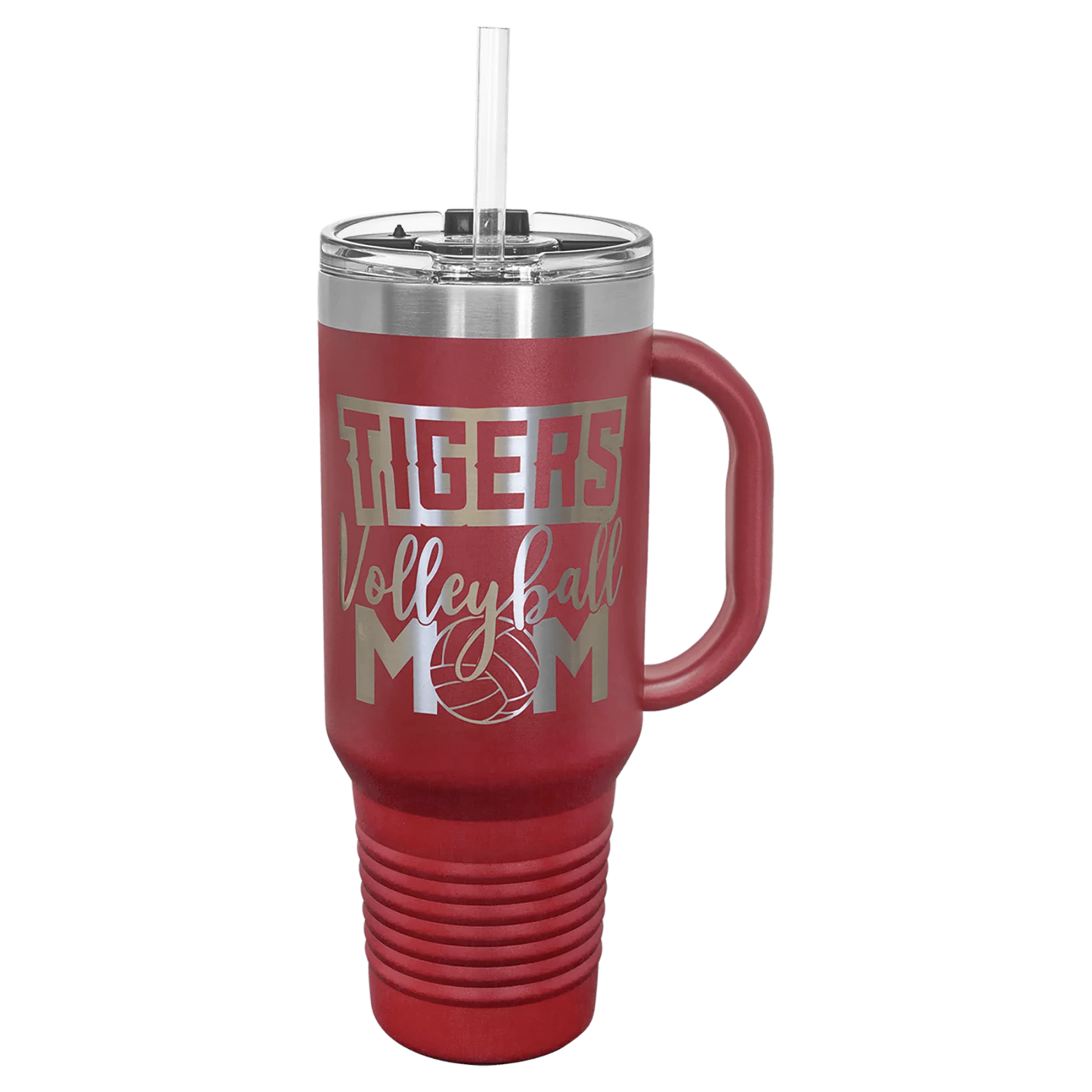 40 oz. Travel Mug with Handle and Straw (Polar Camel)