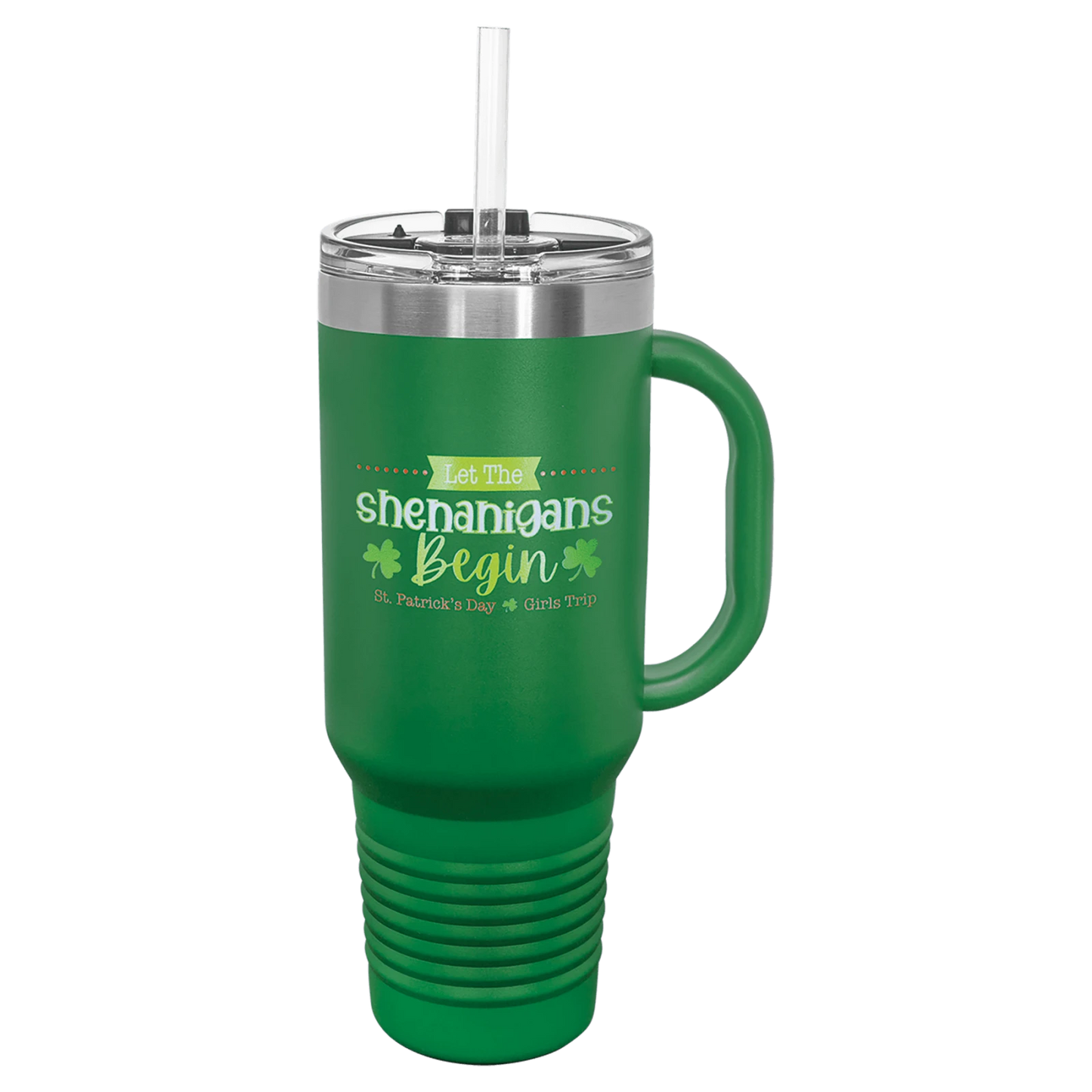 40 oz. Travel Mug with Handle and Straw (Polar Camel)