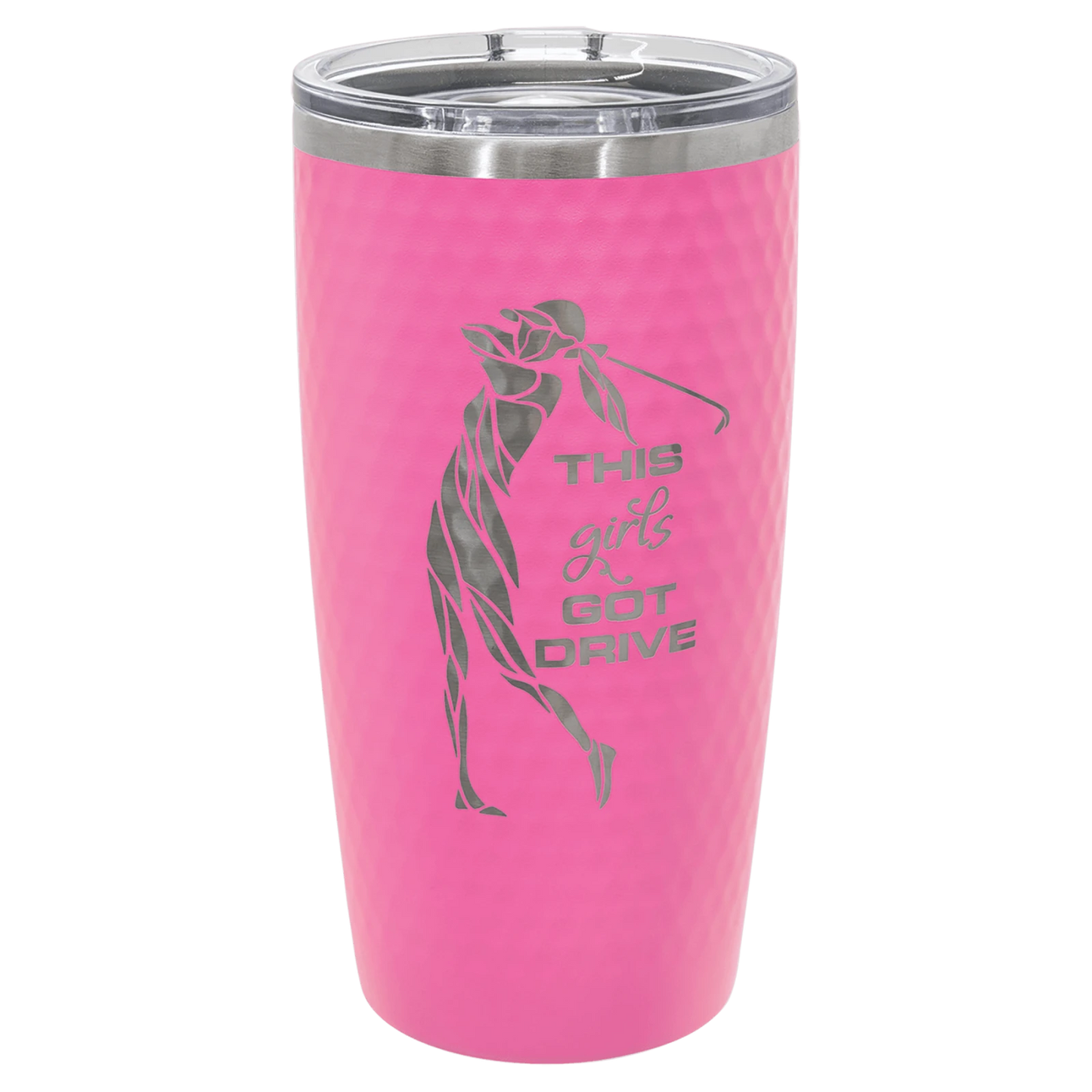 20 oz. Golf Dimpled Tumbler with Slider Lid (Polar Camel)