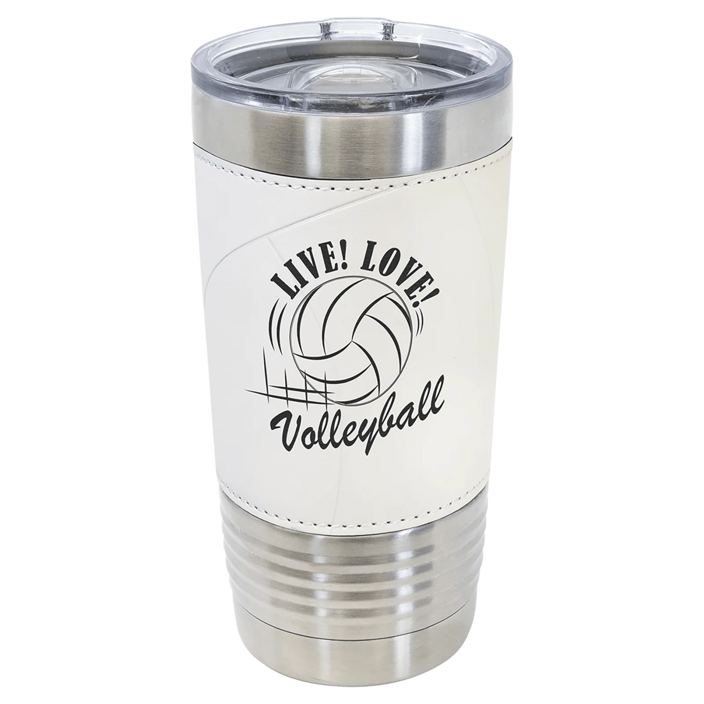 20 oz. Volleyball Tumbler with Slider Lid (Polar Camel)