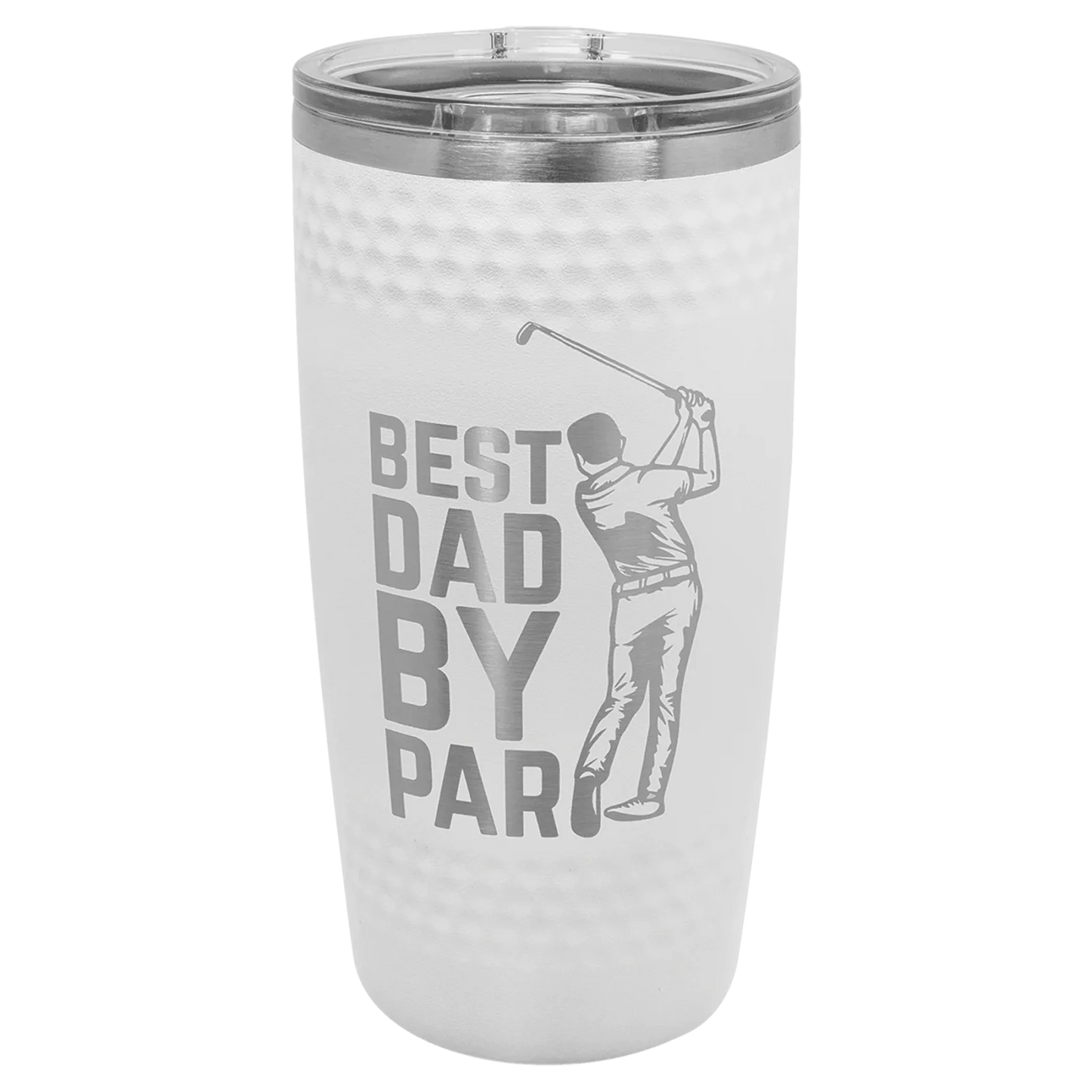 20 oz. Golf Dimpled Tumbler with Slider Lid (Polar Camel)