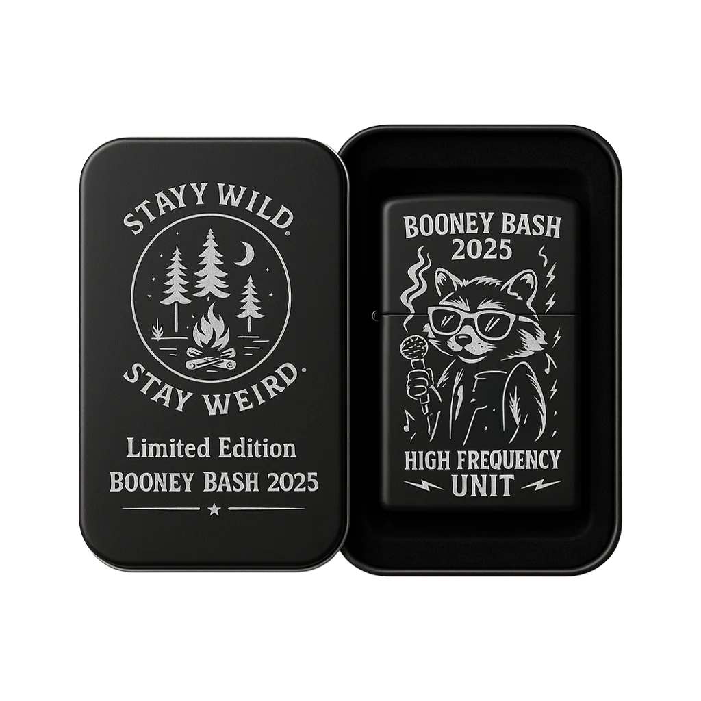 Raccoon Lighter Collector Tin | Booney Bash 2025