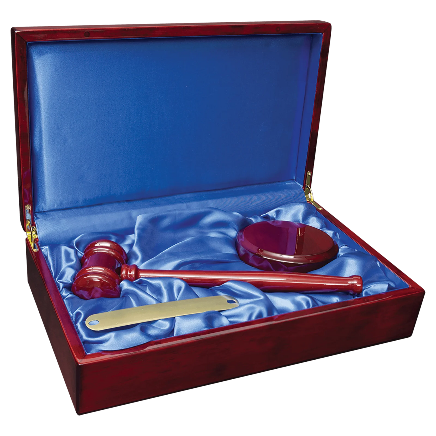 Rosewood Piano Finish Directors Gavel Set