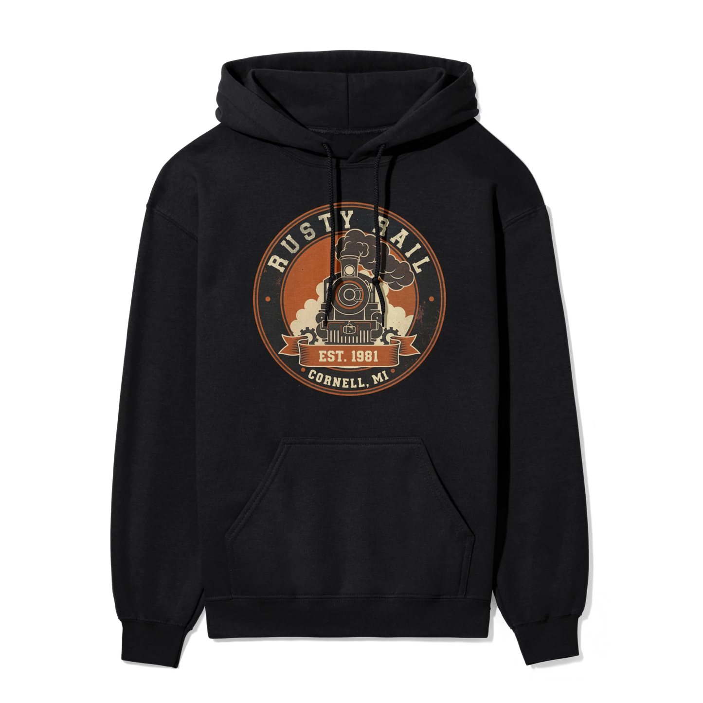 Rusty Rail Full Steam | Adult Hoodie