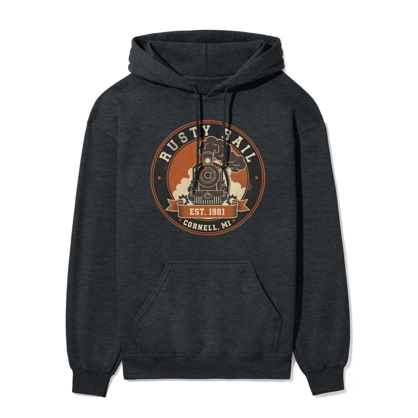 Rusty Rail Full Steam | Adult Hoodie