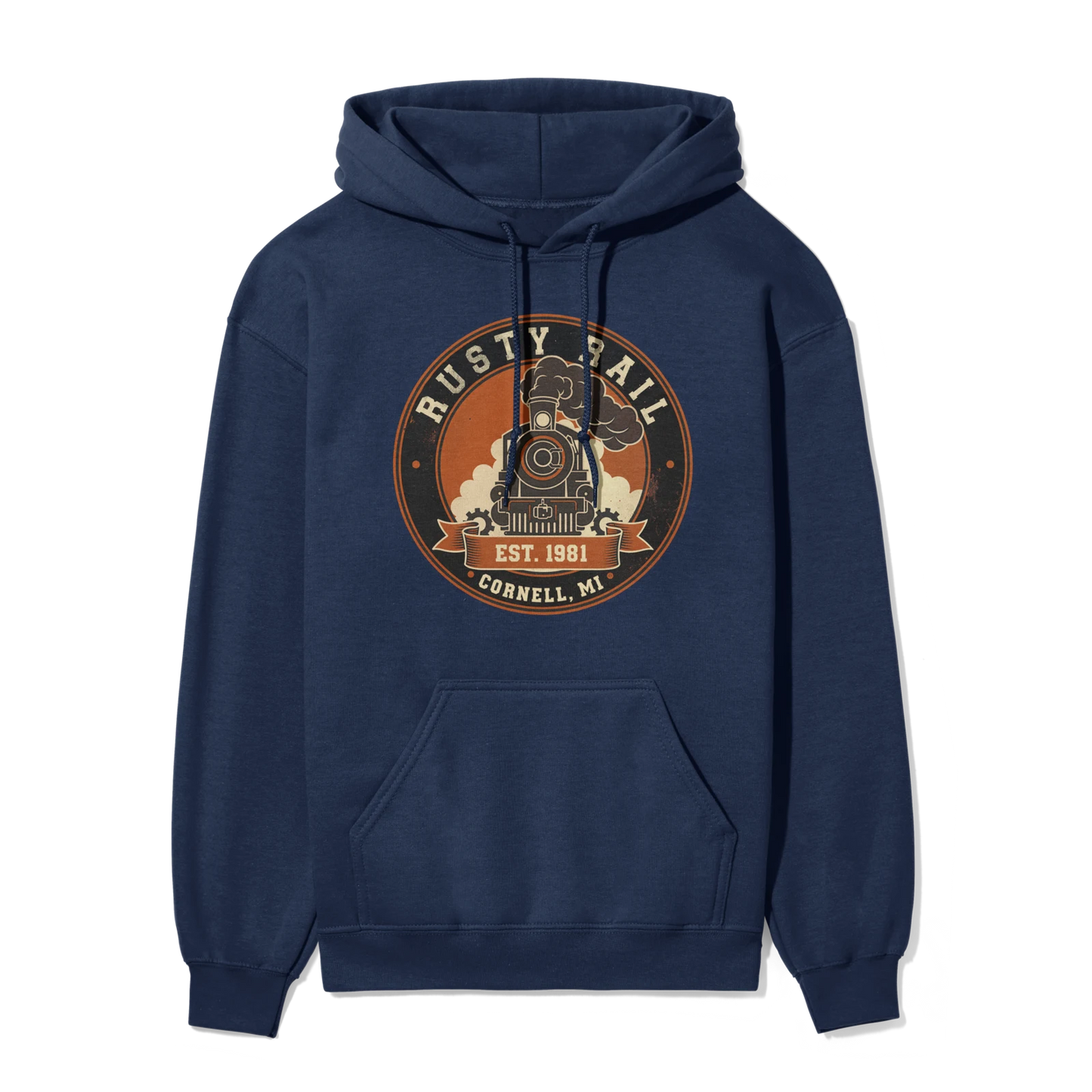 Rusty Rail Full Steam | Adult Hoodie