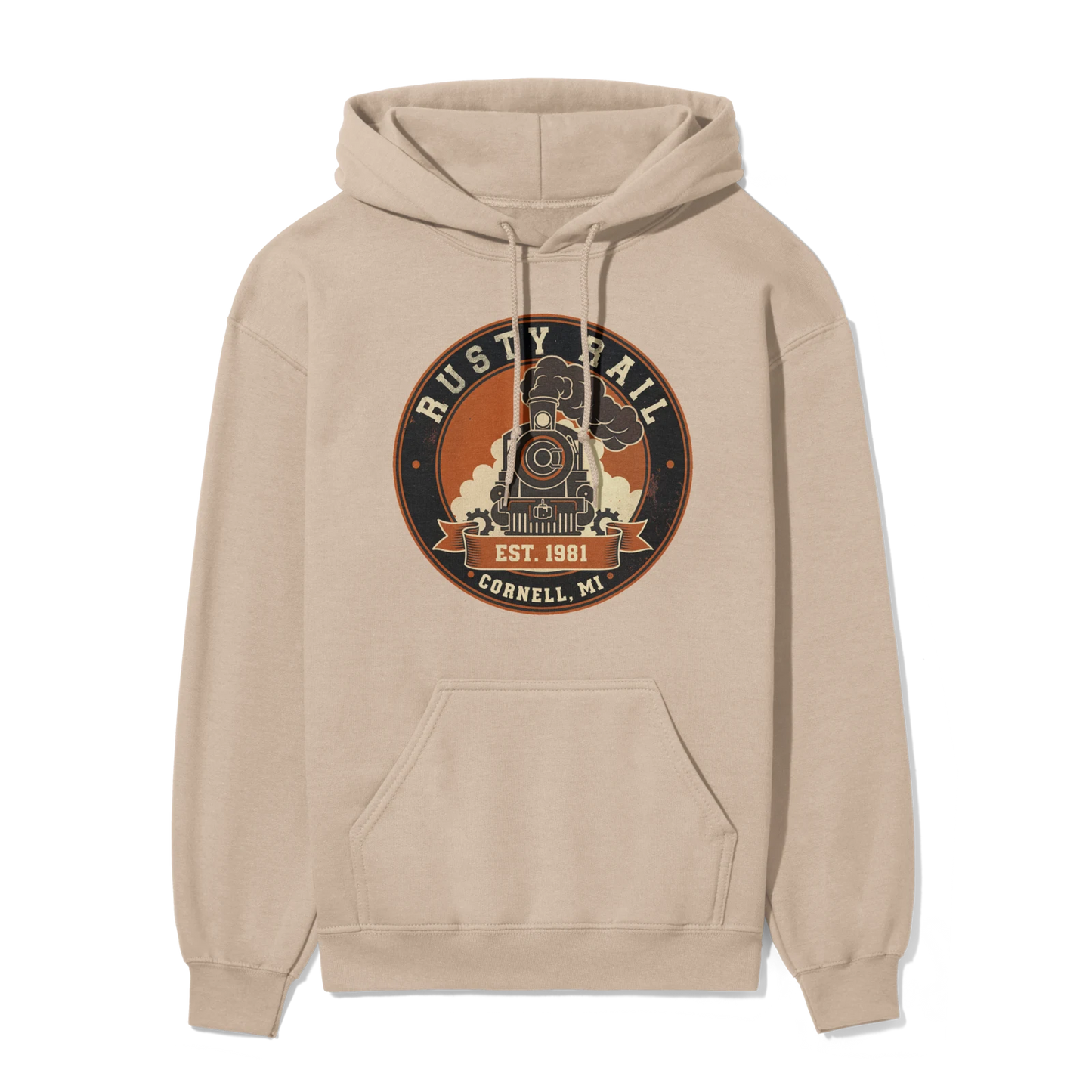 Rusty Rail Full Steam | Adult Hoodie